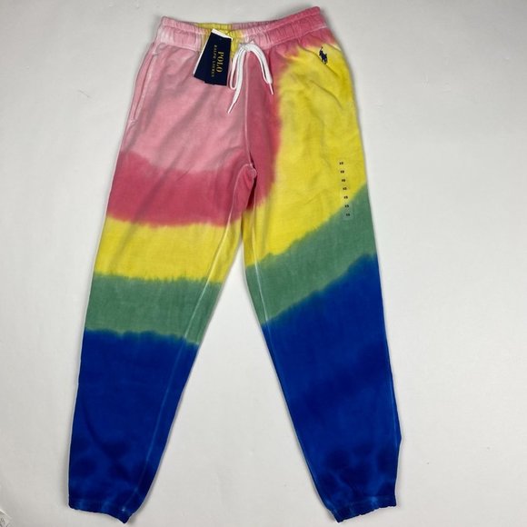 Polo Ralph Lauren Pants - Polo Ralph Lauren Tie Dye Jogger Sweatpants Women's XS French Terry Gym Pants